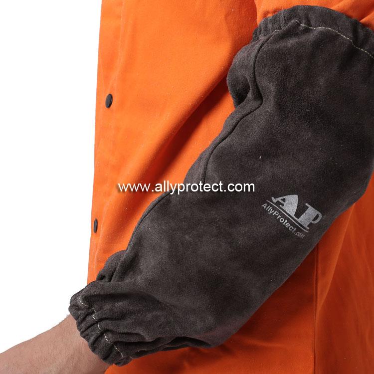 AP-9101 炭啡色全皮手袖